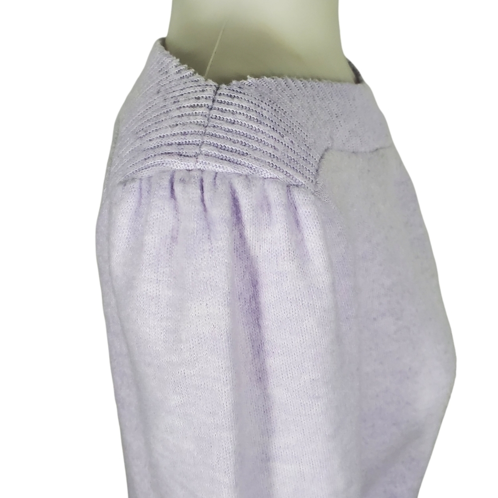 VARIETY Purple Boatneck Embroidered Sweater sizeM - Picture 7 of 13